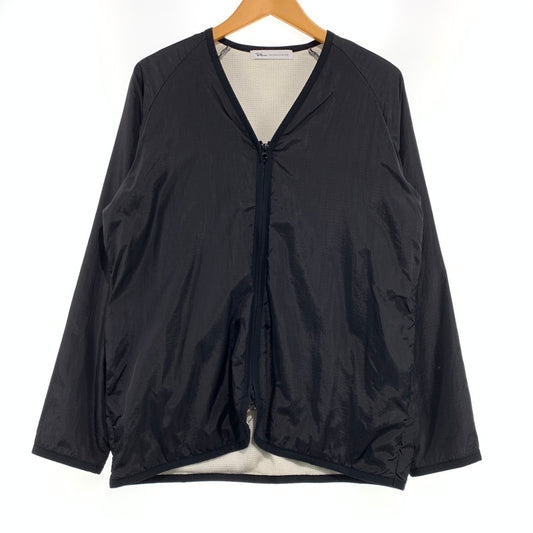 【中古品】【メンズ】 RON HERMAN ロンハーマン LINER THERMAL JACKET ライナー サーマル ジャケット ライトアウター ナイロンジャケット 140-260927-ko-09-teih サイズ：S カラー：ブラック 万代Net店