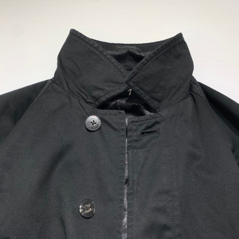 【中古品】【メンズ】 STUSSY ステューシー BALMACAAN COAT ステンカラーコート アウター ジャケット 142-260927-ko-10-teih サイズ：M カラー：ブラック 万代Net店
