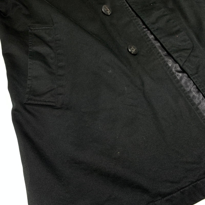 【中古品】【メンズ】 STUSSY ステューシー BALMACAAN COAT ステンカラーコート アウター ジャケット 142-260927-ko-10-teih サイズ：M カラー：ブラック 万代Net店
