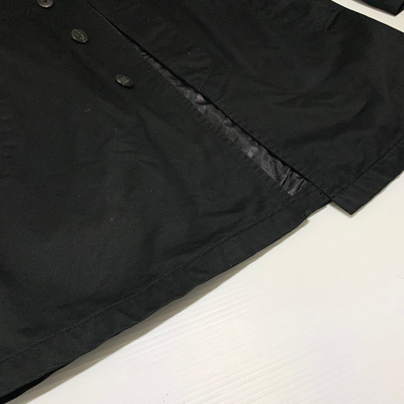 【中古品】【メンズ】 STUSSY ステューシー BALMACAAN COAT ステンカラーコート アウター ジャケット 142-260927-ko-10-teih サイズ：M カラー：ブラック 万代Net店