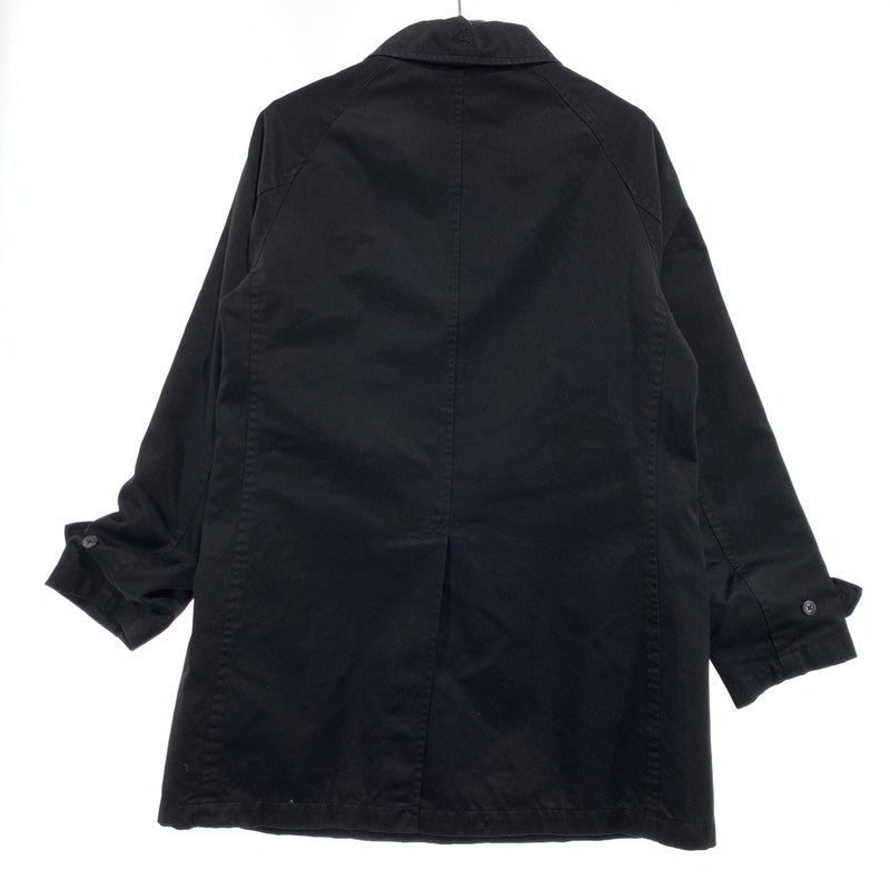 【中古品】【メンズ】 STUSSY ステューシー BALMACAAN COAT ステンカラーコート アウター ジャケット 142-260927-ko-10-teih サイズ：M カラー：ブラック 万代Net店