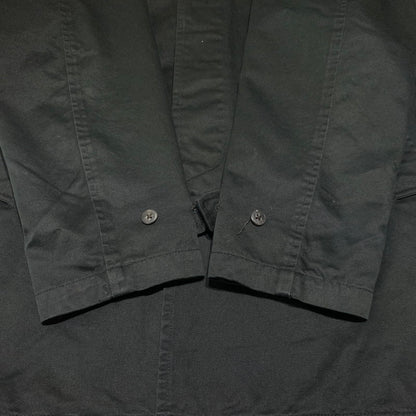 【中古品】【メンズ】 STUSSY ステューシー BALMACAAN COAT ステンカラーコート アウター ジャケット 142-260927-ko-10-teih サイズ：M カラー：ブラック 万代Net店