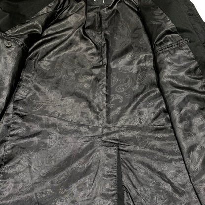 【中古品】【メンズ】 STUSSY ステューシー BALMACAAN COAT ステンカラーコート アウター ジャケット 142-260927-ko-10-teih サイズ：M カラー：ブラック 万代Net店