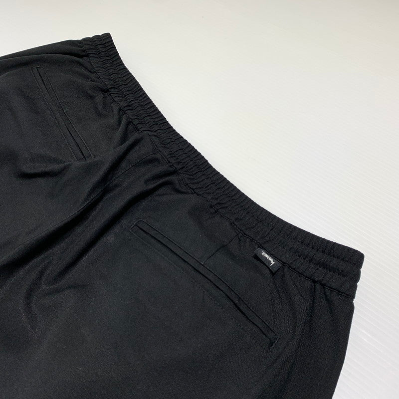 【中古品】【メンズ】 STUSSY ステューシー EASY PANTS イージーパンツ ボトムス ポリエステル レーヨン 153-260927-ko-24-teih サイズ：L カラー：ブラック 万代Net店