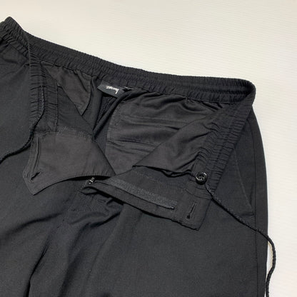 【中古品】【メンズ】 STUSSY ステューシー EASY PANTS イージーパンツ ボトムス ポリエステル レーヨン 153-260927-ko-24-teih サイズ：L カラー：ブラック 万代Net店