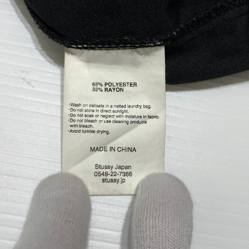 【中古品】【メンズ】 STUSSY ステューシー EASY PANTS イージーパンツ ボトムス ポリエステル レーヨン 153-260927-ko-24-teih サイズ：L カラー：ブラック 万代Net店