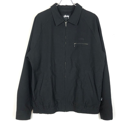 【中古品】【メンズ】 STUSSY ステューシー BRYAN JACKET ブライアン ジャケット アウター 142-260925-sa-14-teih サイズ：Ｌ カラー：ブラック 万代Net店