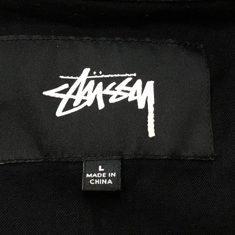 【中古品】【メンズ】 STUSSY ステューシー BRYAN JACKET ブライアン ジャケット アウター 142-260925-sa-14-teih サイズ：Ｌ カラー：ブラック 万代Net店