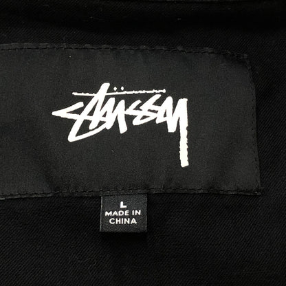 【中古品】【メンズ】 STUSSY ステューシー BRYAN JACKET ブライアン ジャケット アウター 142-260925-sa-14-teih サイズ：Ｌ カラー：ブラック 万代Net店