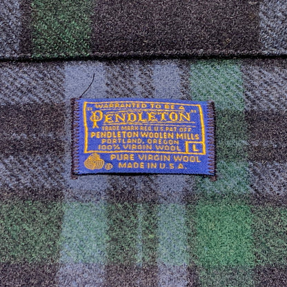 【中古品】【メンズ】 PENDLETON ペンドルトン WOOL CHECK SHIRT JACKET ウールチェック シャツ ジャケット アウター ネルシャツ 145-260927-ko-16-teih サイズ：L カラー：チェック 万代Net店