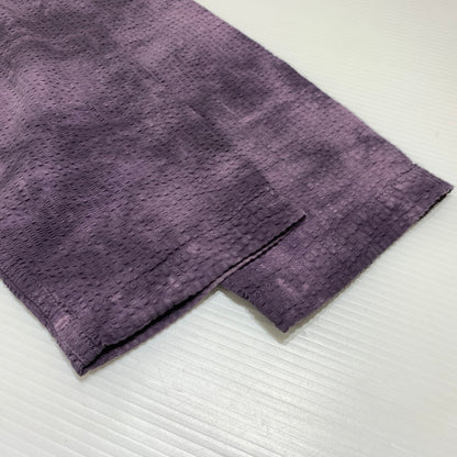 【中古品】【メンズ】 STUSSY ステューシー ODYED SEERSUCKER CHORE JACKET オーダイド シアサッカー チョア ジャケット ライトアウター 142-260927-ko-06-teih サイズ：L カラー：パープル 万代Net店