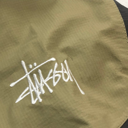 【中古品】【メンズ】 STUSSY ステューシー 115550 TAPED SEAM RAIN SHELL JACKET テープド シーム レイン シェル ジャケット アウター 142-260925-sa-05-teih サイズ：L カラー：カーキ 万代Net店