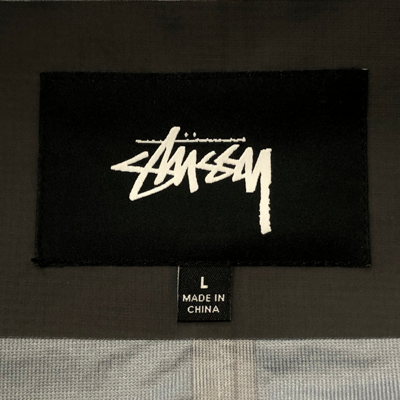【中古品】【メンズ】 STUSSY ステューシー 115550 TAPED SEAM RAIN SHELL JACKET テープド シーム レイン シェル ジャケット アウター 142-260925-sa-05-teih サイズ：L カラー：カーキ 万代Net店