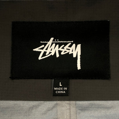 【中古品】【メンズ】 STUSSY ステューシー 115550 TAPED SEAM RAIN SHELL JACKET テープド シーム レイン シェル ジャケット アウター 142-260925-sa-05-teih サイズ：L カラー：カーキ 万代Net店