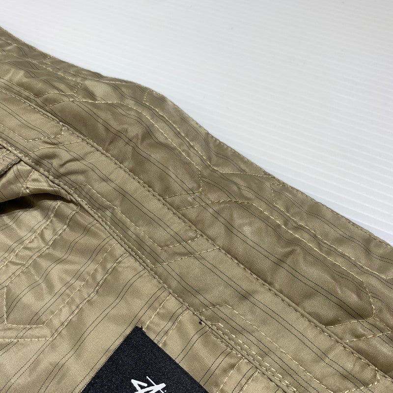 【中古品】【メンズ】 STUSSY ステューシー QUILTED JACKET 1110139 キルティング ジャケット ライトアウター 142-260927-ko-11-teih サイズ：M カラー：ベージュ系 万代Net店