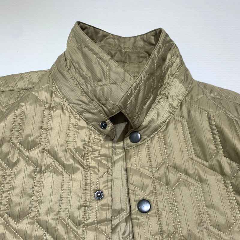 【中古品】【メンズ】 STUSSY ステューシー QUILTED JACKET 1110139 キルティング ジャケット ライトアウター 142-260927-ko-11-teih サイズ：M カラー：ベージュ系 万代Net店