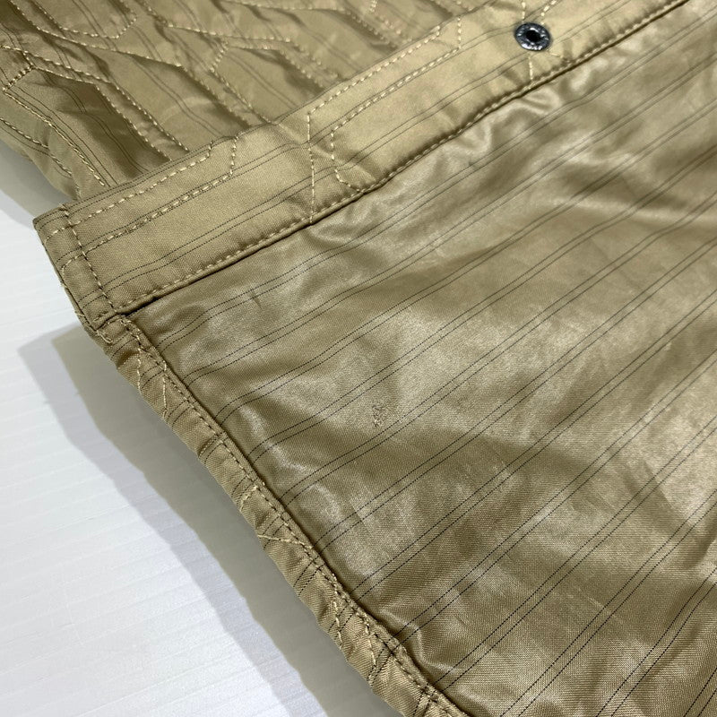 【中古品】【メンズ】 STUSSY ステューシー QUILTED JACKET 1110139 キルティング ジャケット ライトアウター 142-260927-ko-11-teih サイズ：M カラー：ベージュ系 万代Net店