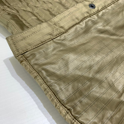 【中古品】【メンズ】 STUSSY ステューシー QUILTED JACKET 1110139 キルティング ジャケット ライトアウター 142-260927-ko-11-teih サイズ：M カラー：ベージュ系 万代Net店