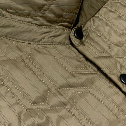 【中古品】【メンズ】 STUSSY ステューシー QUILTED JACKET 1110139 キルティング ジャケット ライトアウター 142-260927-ko-11-teih サイズ：M カラー：ベージュ系 万代Net店