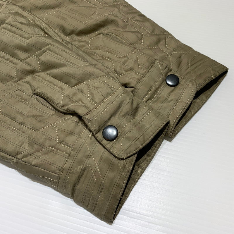 【中古品】【メンズ】 STUSSY ステューシー QUILTED JACKET 1110139 キルティング ジャケット ライトアウター 142-260927-ko-11-teih サイズ：M カラー：ベージュ系 万代Net店