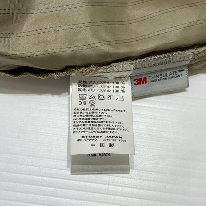 【中古品】【メンズ】 STUSSY ステューシー QUILTED JACKET 1110139 キルティング ジャケット ライトアウター 142-260927-ko-11-teih サイズ：M カラー：ベージュ系 万代Net店