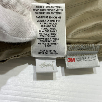 【中古品】【メンズ】 STUSSY ステューシー QUILTED JACKET 1110139 キルティング ジャケット ライトアウター 142-260927-ko-11-teih サイズ：M カラー：ベージュ系 万代Net店