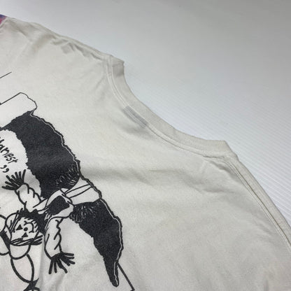 【現状渡し品】【メンズ】 STUSSY ステューシー HARVEST RAIN TD L/S TEE ハーヴェストレイン タイダイ ロングスリーブ Tシャツ 長袖 トップス 142-260927-ko-03-teih サイズ：L カラー：ホワイト 万代Net店