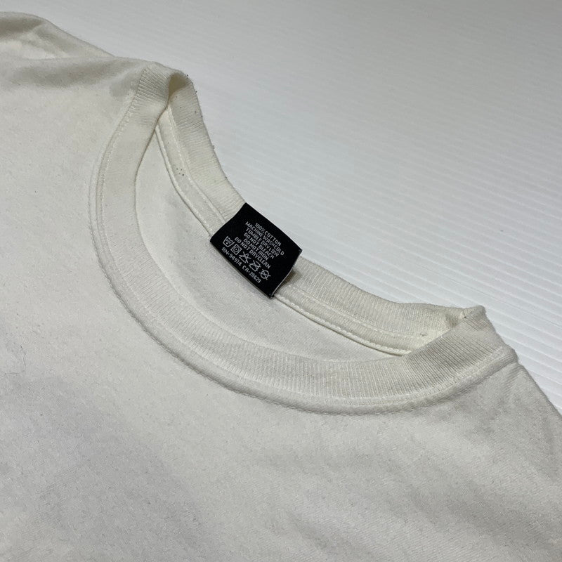 【現状渡し品】【メンズ】 STUSSY ステューシー HARVEST RAIN TD L/S TEE ハーヴェストレイン タイダイ ロングスリーブ Tシャツ 長袖 トップス 142-260927-ko-03-teih サイズ：L カラー：ホワイト 万代Net店