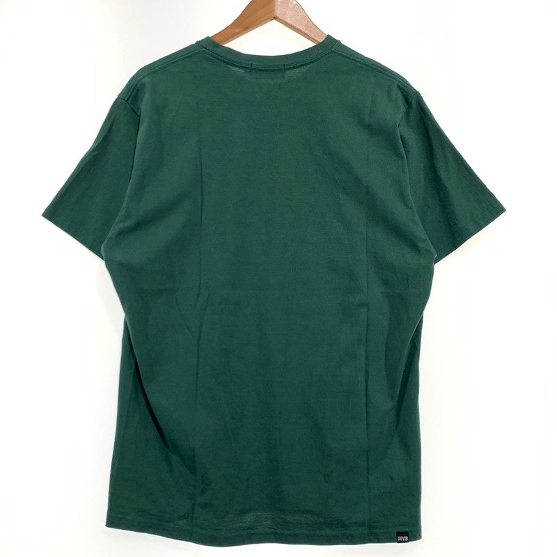 【中古品】【メンズ】 HYSTERIC GLAMOUR ヒステリックグラマー EVERY DAY HOLIDAY T-SHIRT 02261CT10 エブリデイ ホリデイ Tシャツ 半袖 トップス 140-260927-ko-04-teih サイズ：L カラー：グリーン 万代Net店