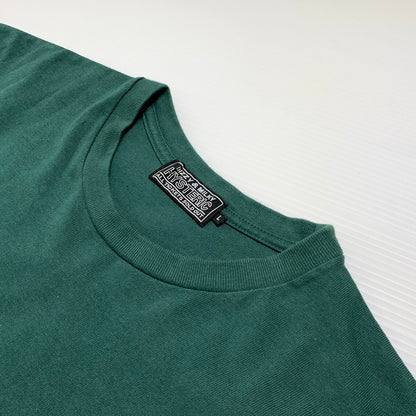 【中古品】【メンズ】 HYSTERIC GLAMOUR ヒステリックグラマー EVERY DAY HOLIDAY T-SHIRT 02261CT10 エブリデイ ホリデイ Tシャツ 半袖 トップス 140-260927-ko-04-teih サイズ：L カラー：グリーン 万代Net店