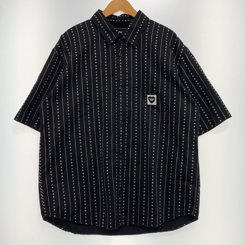 【中古品】【メンズ】 Carhartt WIP カーハートワークインプログレス S/S DREWE SHIRT I034537 ショートスリーブ ドリュー シャツ 半袖 トップス ボタンダウン 145-260927-ko-05-teih サイズ：L カラー：ブラックストライプ 万代Net店