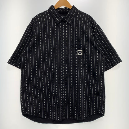 【中古品】【メンズ】 Carhartt WIP カーハートワークインプログレス S/S DREWE SHIRT I034537 ショートスリーブ ドリュー シャツ 半袖 トップス ボタンダウン 145-260927-ko-05-teih サイズ：L カラー：ブラックストライプ 万代Net店