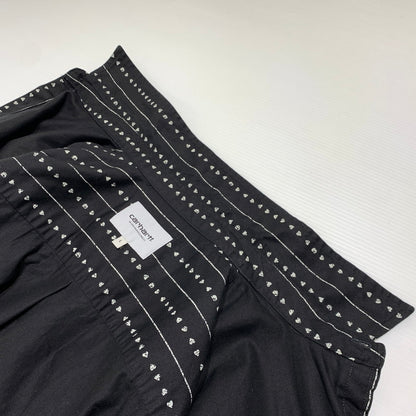 【中古品】【メンズ】 Carhartt WIP カーハートワークインプログレス S/S DREWE SHIRT I034537 ショートスリーブ ドリュー シャツ 半袖 トップス ボタンダウン 145-260927-ko-05-teih サイズ：L カラー：ブラックストライプ 万代Net店