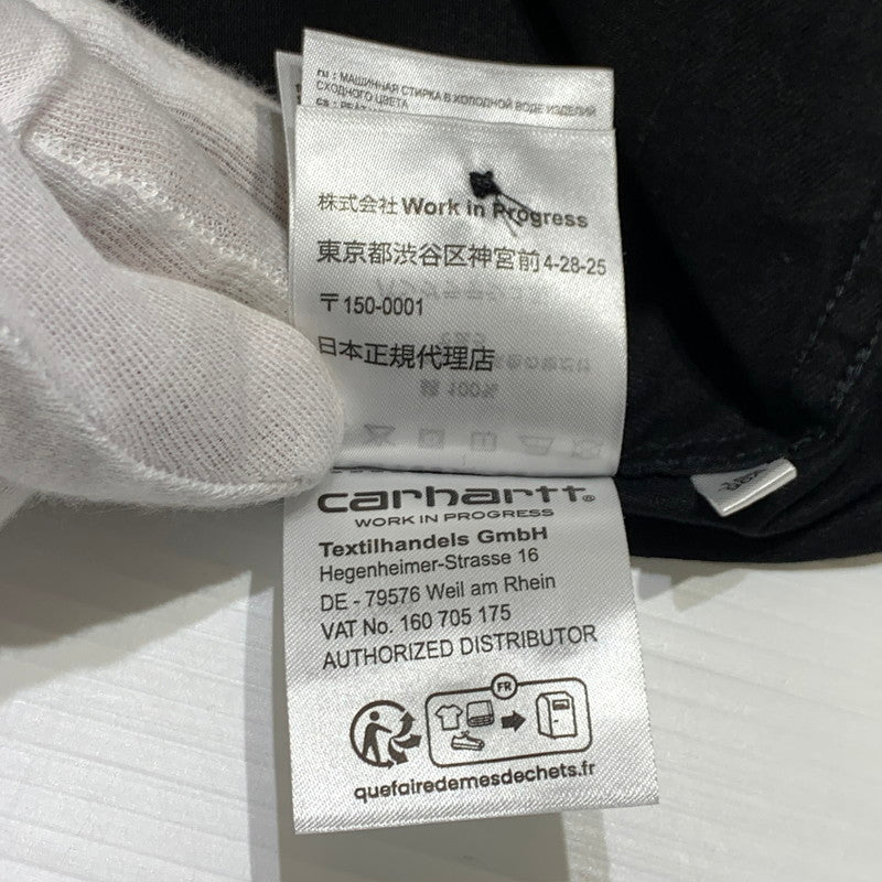 【中古品】【メンズ】 Carhartt WIP カーハートワークインプログレス S/S DREWE SHIRT I034537 ショートスリーブ ドリュー シャツ 半袖 トップス ボタンダウン 145-260927-ko-05-teih サイズ：L カラー：ブラックストライプ 万代Net店