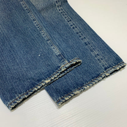 【中古品】【メンズ】 HYSTERIC GLAMOUR ヒステリックグラマー STRAIGHT DENIM PANTS 02253AP64 ストレート デニムパンツ ボトムス ジーンズ 151-260927-ko-29-teih サイズ：34 カラー：インディゴ 万代Net店