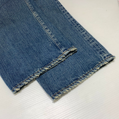 【中古品】【メンズ】 HYSTERIC GLAMOUR ヒステリックグラマー STRAIGHT DENIM PANTS 02253AP64 ストレート デニムパンツ ボトムス ジーンズ 151-260927-ko-29-teih サイズ：34 カラー：インディゴ 万代Net店