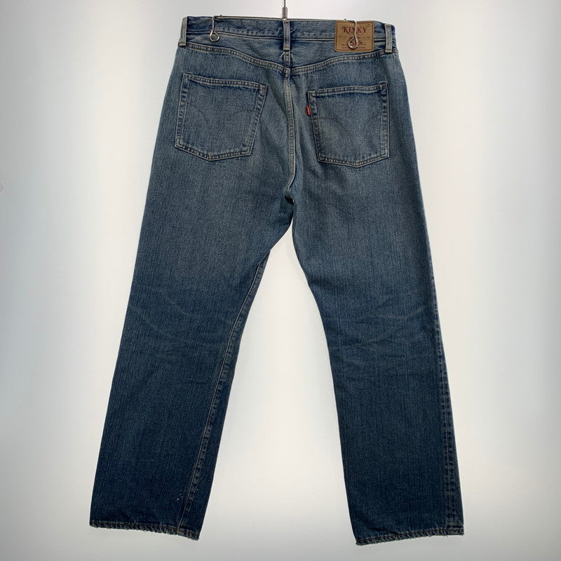 【中古品】【メンズ】 HYSTERIC GLAMOUR ヒステリックグラマー STRAIGHT DENIM PANTS 02253AP64 ストレート デニムパンツ ボトムス ジーンズ 151-260927-ko-29-teih サイズ：34 カラー：インディゴ 万代Net店