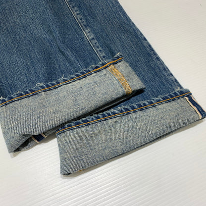 【中古品】【メンズ】 HYSTERIC GLAMOUR ヒステリックグラマー STRAIGHT DENIM PANTS 02253AP64 ストレート デニムパンツ ボトムス ジーンズ 151-260927-ko-29-teih サイズ：34 カラー：インディゴ 万代Net店