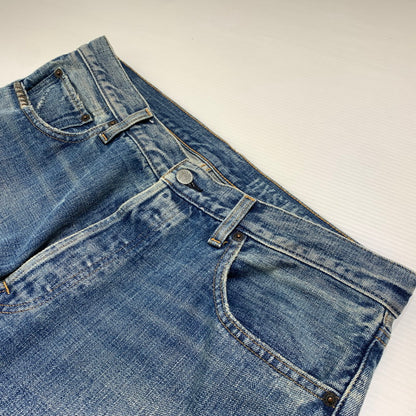 【中古品】【メンズ】 HYSTERIC GLAMOUR ヒステリックグラマー STRAIGHT DENIM PANTS 02253AP64 ストレート デニムパンツ ボトムス ジーンズ 151-260927-ko-29-teih サイズ：34 カラー：インディゴ 万代Net店