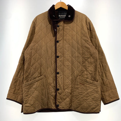 【現状渡し品】【メンズ】 BARBOUR バブアー DURACOTTN POLARQUILT JACKET D212 デュラコットン ポーラーキルト ジャケット アウター 145-260927-ko-18-teih サイズ：L カラー：ブラウン系 万代Net店