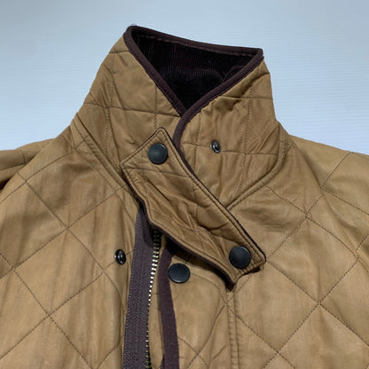 【現状渡し品】【メンズ】 BARBOUR バブアー DURACOTTN POLARQUILT JACKET D212 デュラコットン ポーラーキルト ジャケット アウター 145-260927-ko-18-teih サイズ：L カラー：ブラウン系 万代Net店
