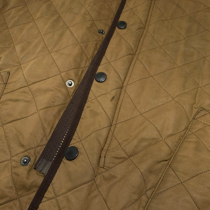 【現状渡し品】【メンズ】 BARBOUR バブアー DURACOTTN POLARQUILT JACKET D212 デュラコットン ポーラーキルト ジャケット アウター 145-260927-ko-18-teih サイズ：L カラー：ブラウン系 万代Net店