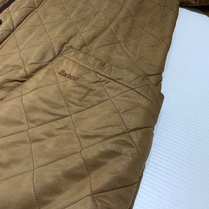 【現状渡し品】【メンズ】 BARBOUR バブアー DURACOTTN POLARQUILT JACKET D212 デュラコットン ポーラーキルト ジャケット アウター 145-260927-ko-18-teih サイズ：L カラー：ブラウン系 万代Net店