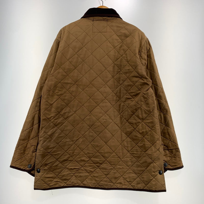 【現状渡し品】【メンズ】 BARBOUR バブアー DURACOTTN POLARQUILT JACKET D212 デュラコットン ポーラーキルト ジャケット アウター 145-260927-ko-18-teih サイズ：L カラー：ブラウン系 万代Net店