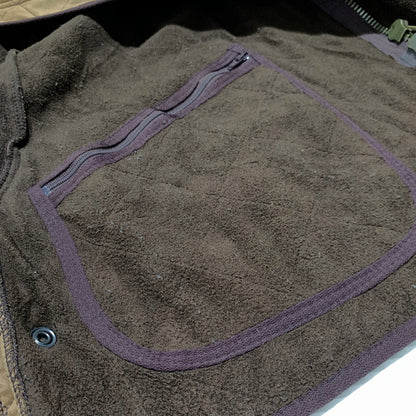 【現状渡し品】【メンズ】 BARBOUR バブアー DURACOTTN POLARQUILT JACKET D212 デュラコットン ポーラーキルト ジャケット アウター 145-260927-ko-18-teih サイズ：L カラー：ブラウン系 万代Net店