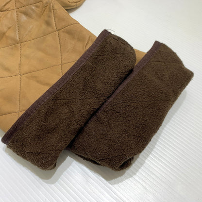 【現状渡し品】【メンズ】 BARBOUR バブアー DURACOTTN POLARQUILT JACKET D212 デュラコットン ポーラーキルト ジャケット アウター 145-260927-ko-18-teih サイズ：L カラー：ブラウン系 万代Net店