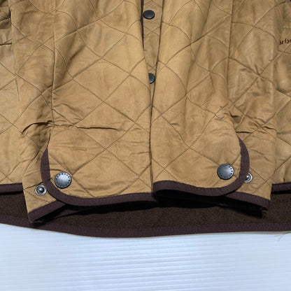 【現状渡し品】【メンズ】 BARBOUR バブアー DURACOTTN POLARQUILT JACKET D212 デュラコットン ポーラーキルト ジャケット アウター 145-260927-ko-18-teih サイズ：L カラー：ブラウン系 万代Net店