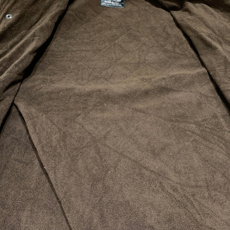 【現状渡し品】【メンズ】 BARBOUR バブアー DURACOTTN POLARQUILT JACKET D212 デュラコットン ポーラーキルト ジャケット アウター 145-260927-ko-18-teih サイズ：L カラー：ブラウン系 万代Net店