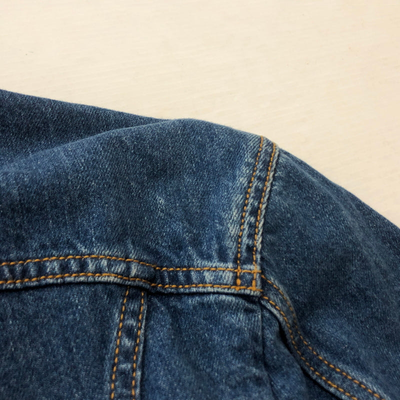 【中古品】【メンズ】 ALEXANDER MCQUEEN アレキサンダーマックイーン DENIM PEPLUM JACKET デニム ペプラム ジャケット アウター 168-260925-sa-08-teih サイズ：38 カラー：インディゴ 万代Net店
