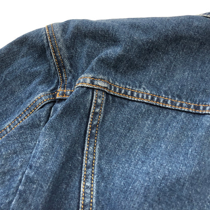 【中古品】【メンズ】 ALEXANDER MCQUEEN アレキサンダーマックイーン DENIM PEPLUM JACKET デニム ペプラム ジャケット アウター 168-260925-sa-08-teih サイズ：38 カラー：インディゴ 万代Net店